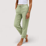 Monica™ | Pantalons en lin décontractés