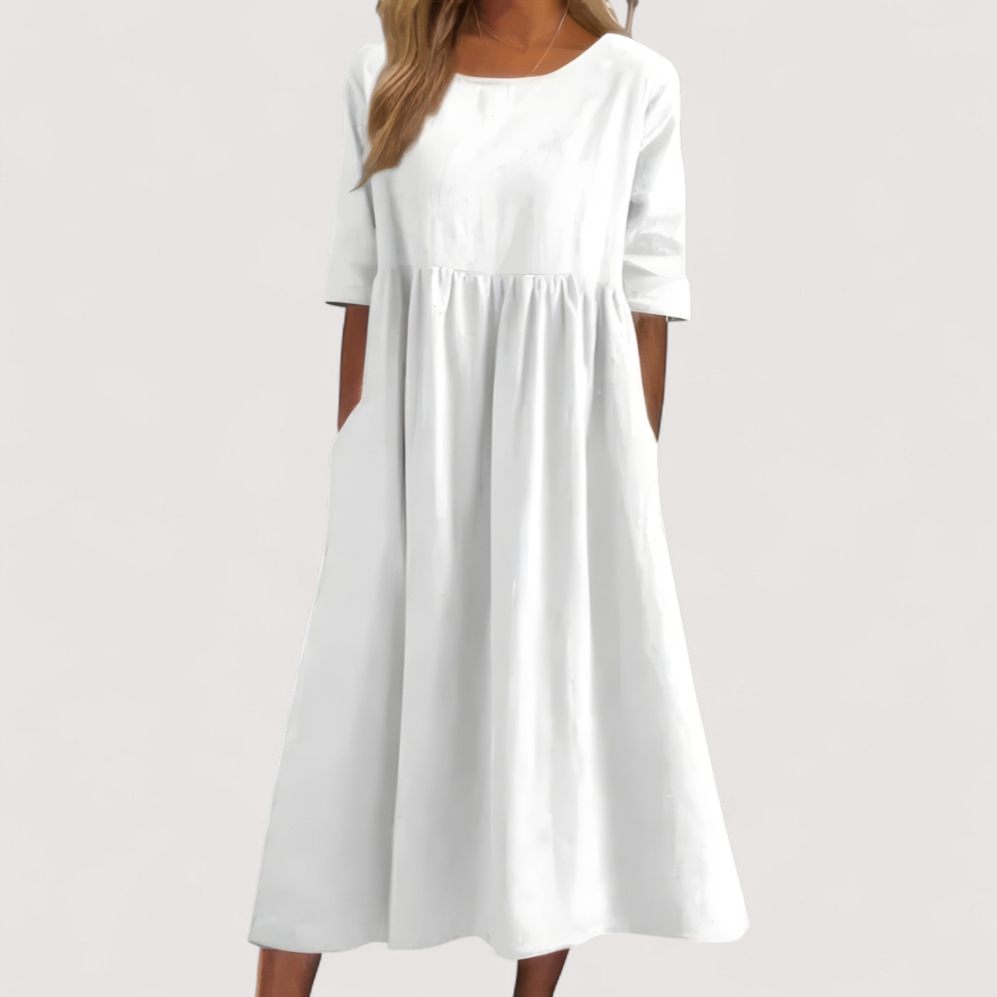 Selina™ | Robe en coton décontractée