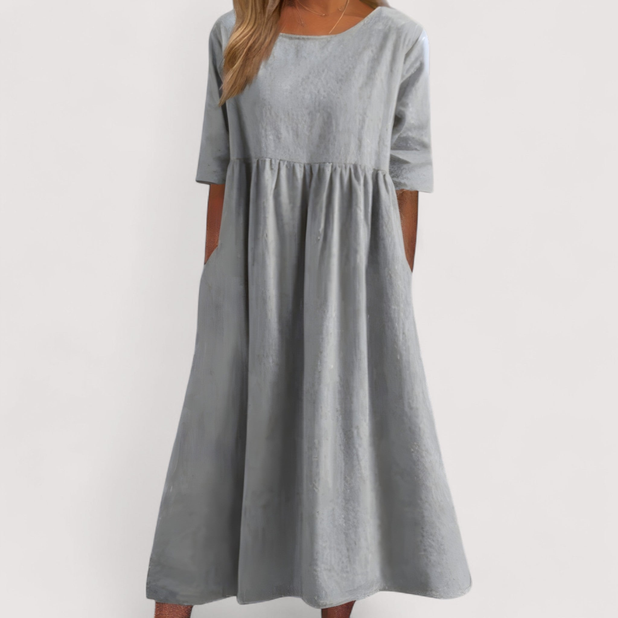 Selina™ | Robe en coton décontractée