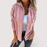 Marta™ | Veste à capuche en velours côtelé