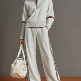 Marietta – Blouse et pantalon à jambes larges