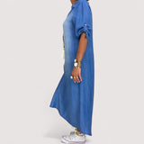 Zava™ | Robe en Denim Longue