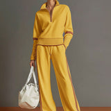Marietta – Blouse et pantalon à jambes larges