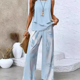 Ovelynra™ | Ensemble débardeur sans manches et pantalon large