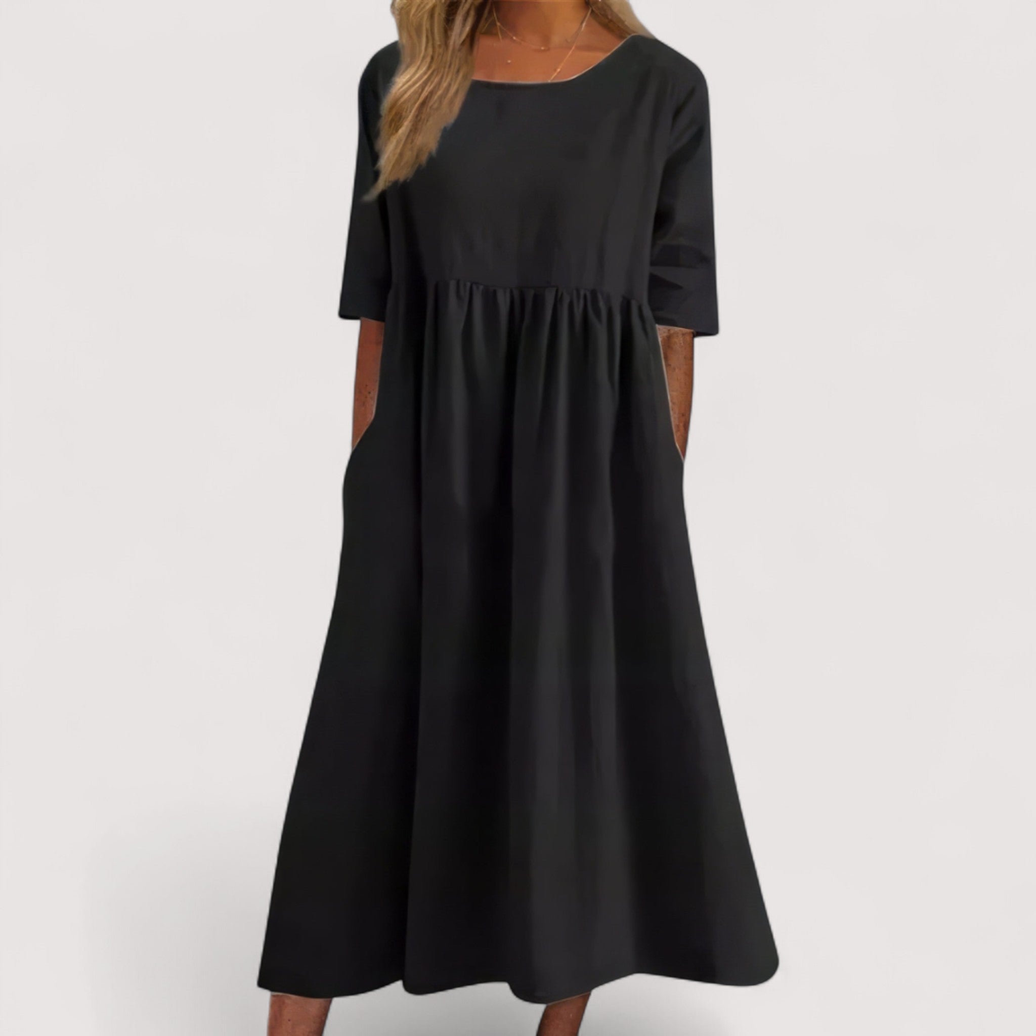 Selina™ | Robe en coton décontractée