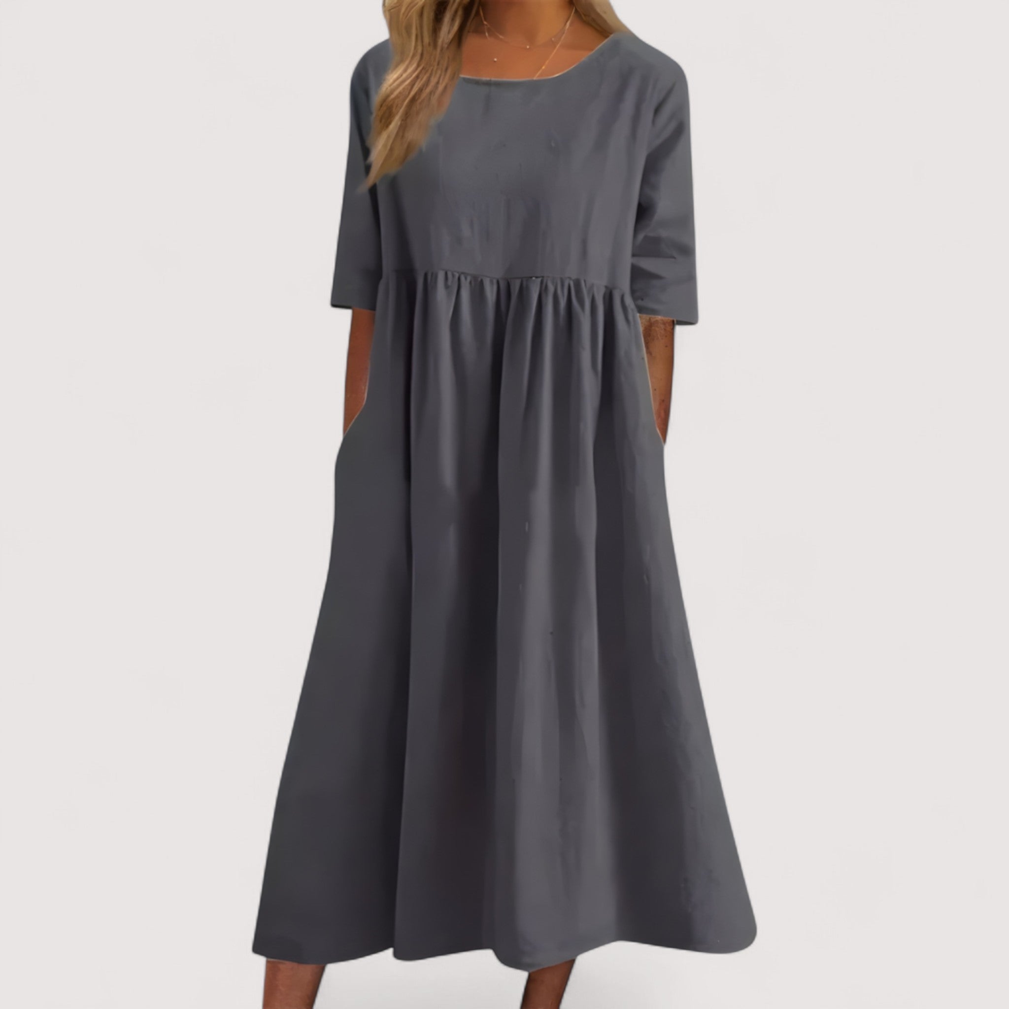 Selina™ | Robe en coton décontractée