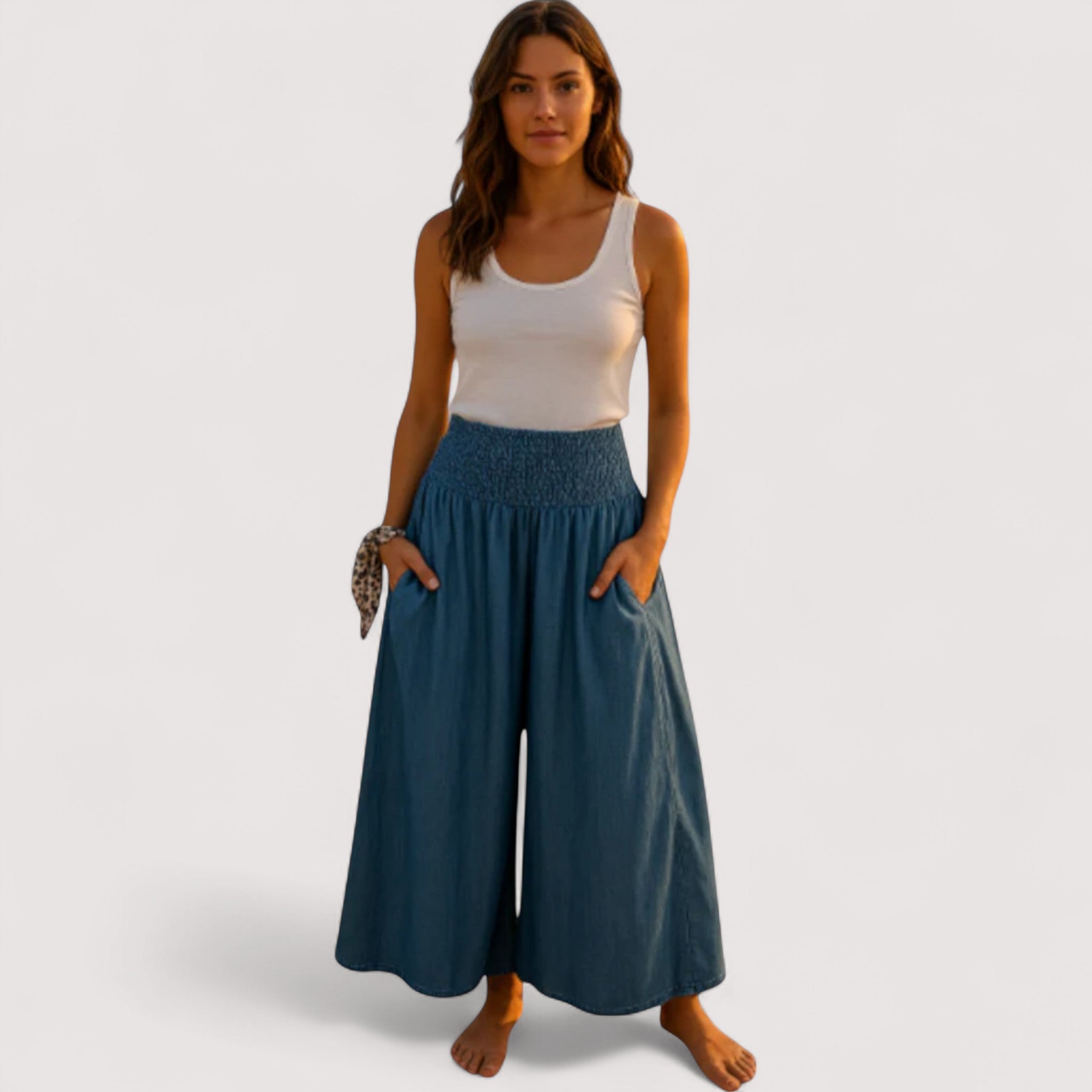 Merete™ | Jean taille haute