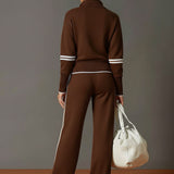 Marietta – Blouse et pantalon à jambes larges