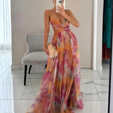 Giselle™ | Robe maxi en fleurs enchanteur