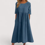 Selina™ | Robe en coton décontractée