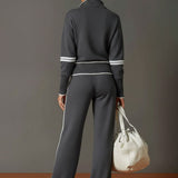 Marietta – Blouse et pantalon à jambes larges