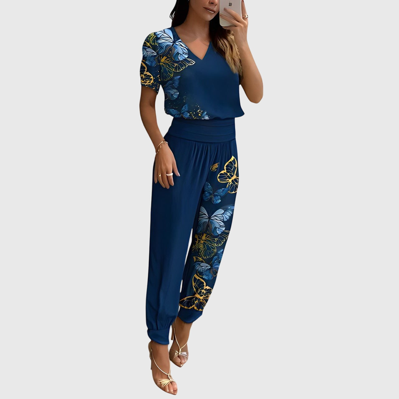 Jennifer™ | Ensemble de chemise et de pantalon élégant