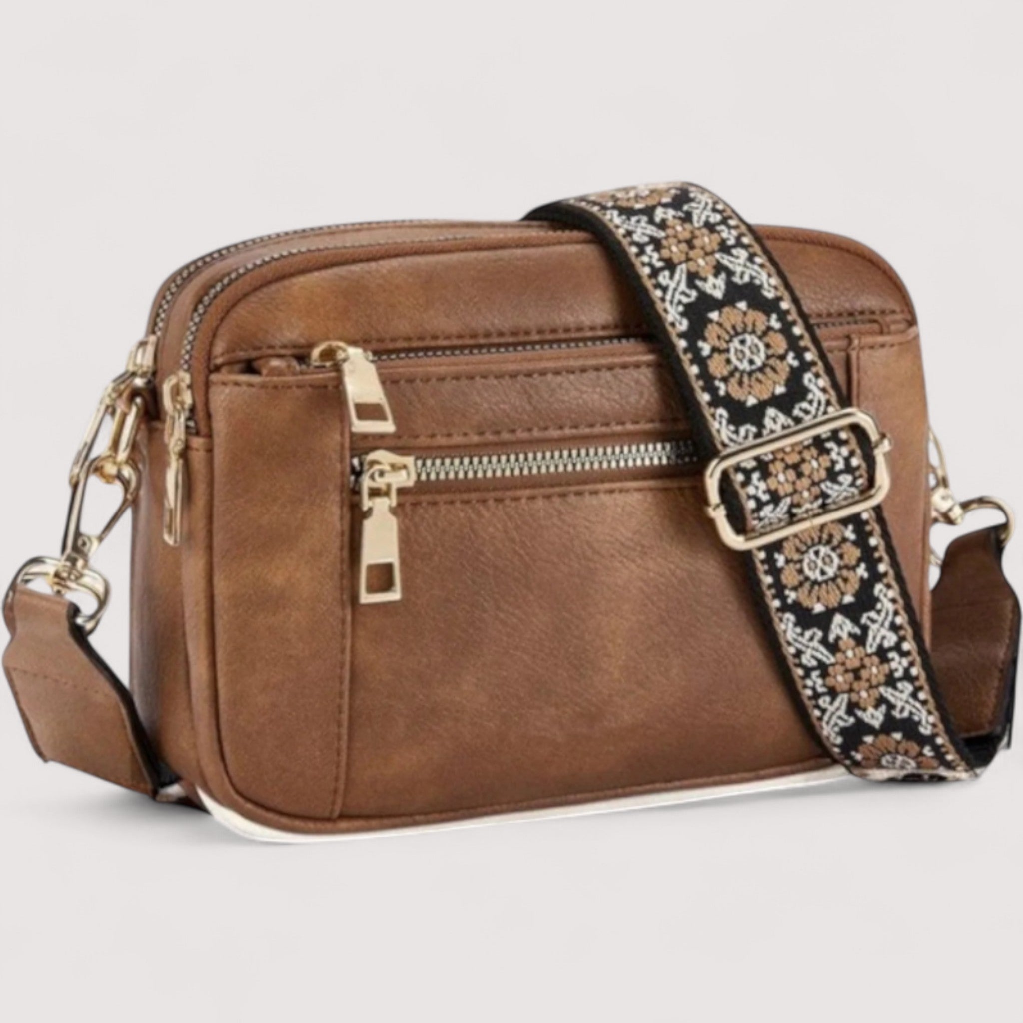 Sabina™ | Sac à bandoulière en cuir élégant