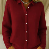 Maeve™ | Cardigan en tricot classique avec boutons