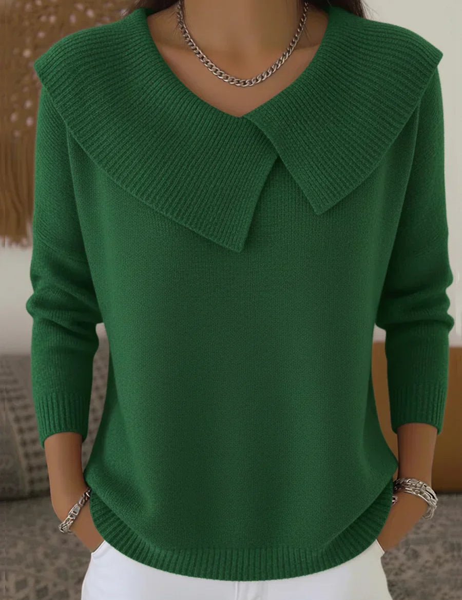 Stella™ | Pull de Noël avec col revers