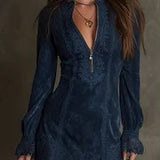 Rachel™ | Robe Mini en Velours