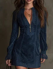 Rachel™ | Robe Mini en Velours
