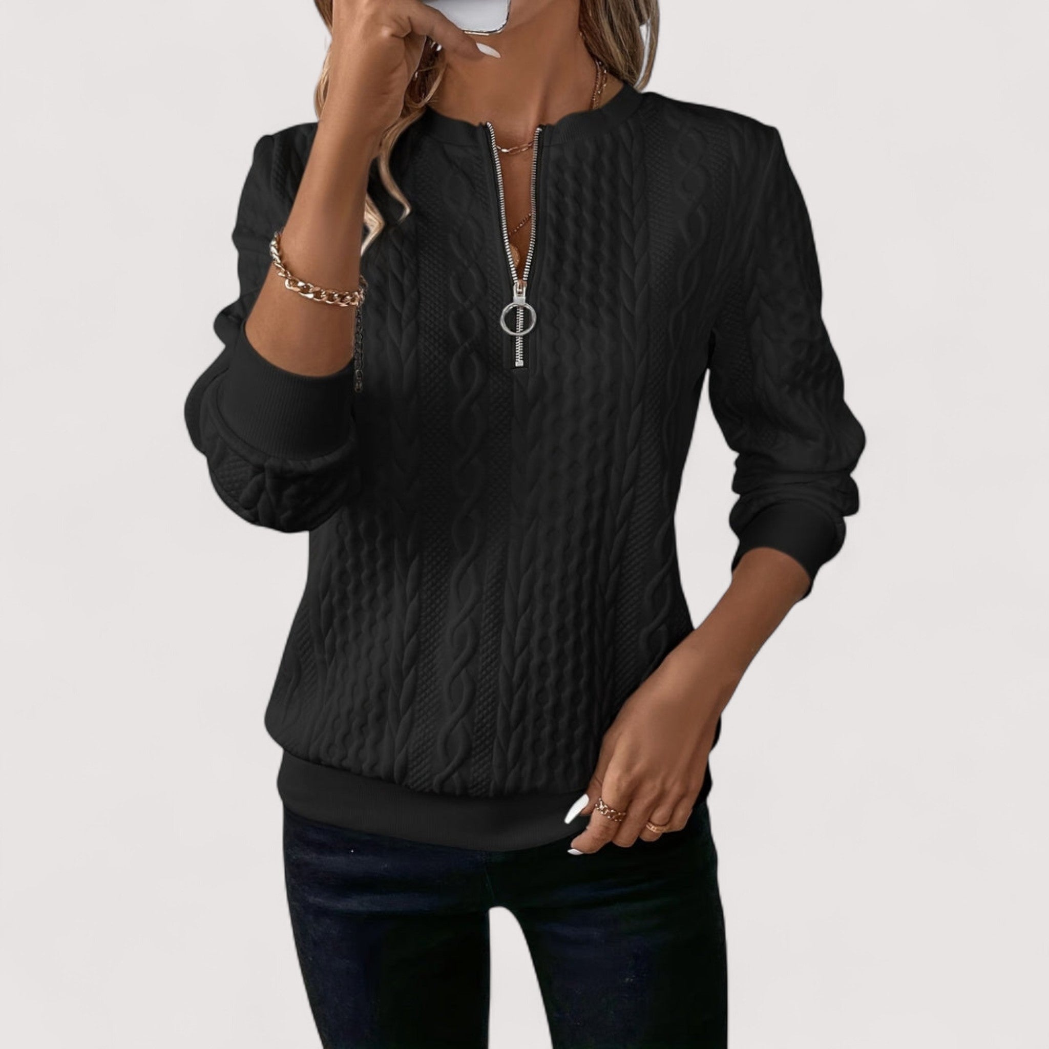 Birgit™ | Pull en jersey élégant