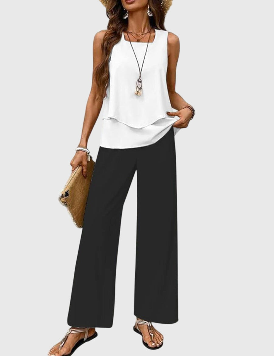 Brenda™ | Élégant ensemble d'été 2 pièces
