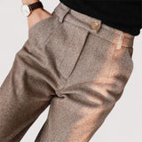 Helga™ | Pantalons slim taille haute