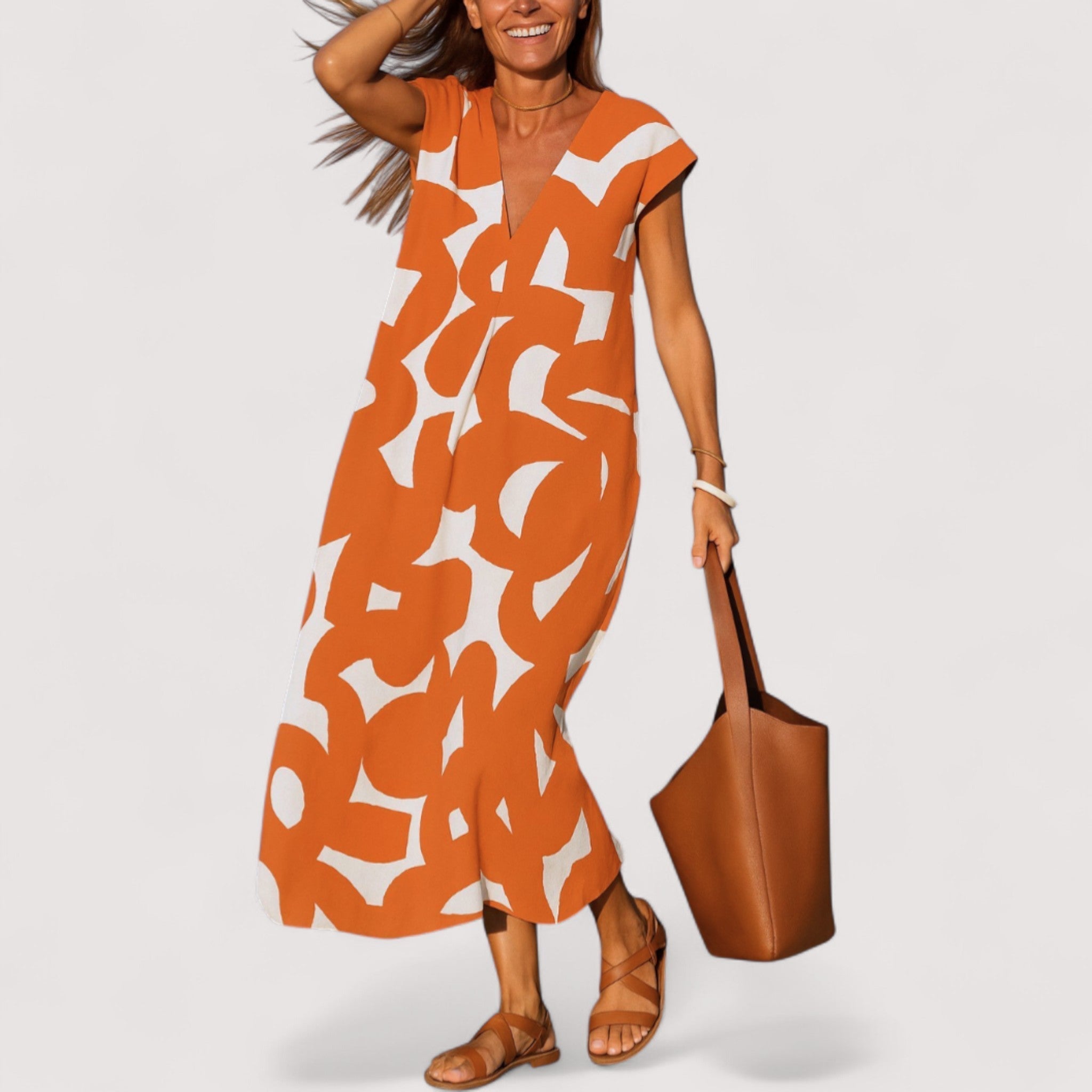 Valerie™ | Robe à bretelles en V
