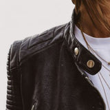 Anais™ | Veste en cuir élégante