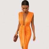 Maila™ | Robe Drapée Élégante