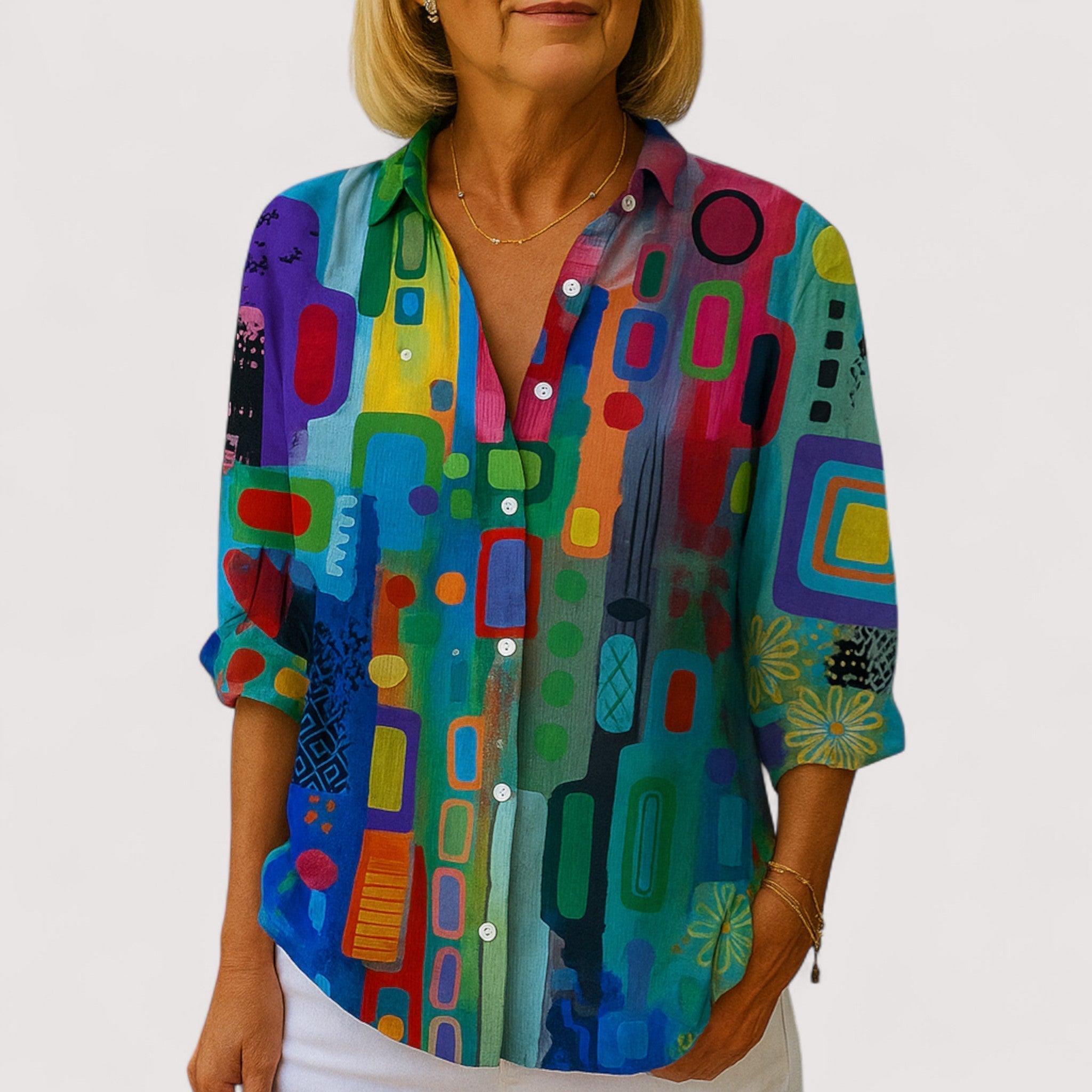 Ursina™ | Blouse élégante intemporelle