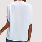 Rosmarie™ | Blouse Drapée
