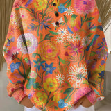Freja™ | Pull avec motif floral coloré