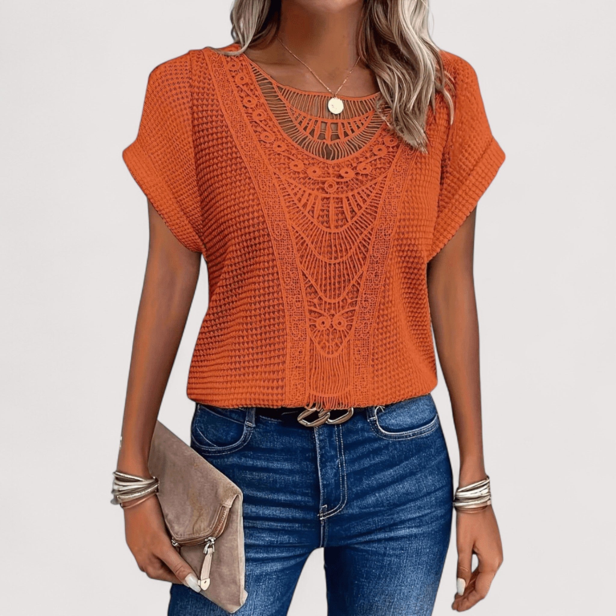 Yvonne™ | Blouse élégante au style Ibiza