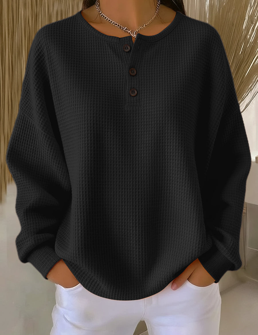 Helena™ | Pull en maille Waffle confortable