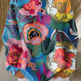Ida™ | Pull avec de grandes fleurs colorées