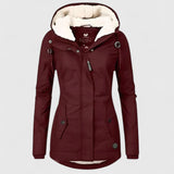 Nella™ | Veste d'hiver imperméable avec capuche