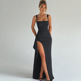 Celine™ | Robe longue formelle élégante avec dos ouvert