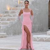 Celine™ | Robe longue formelle élégante avec dos ouvert
