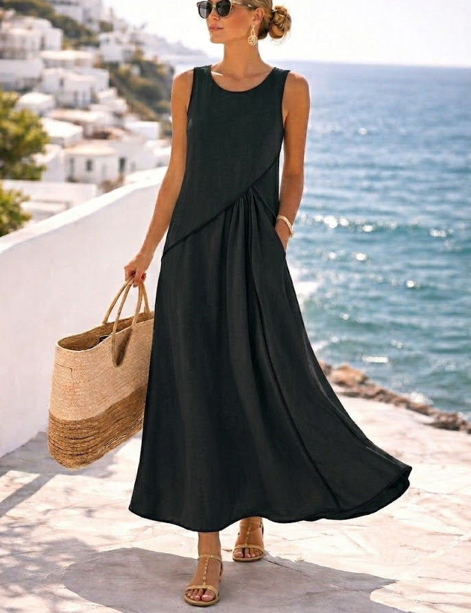 Maisy™ - Robe sans manches élégante