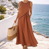 Maisy™ - Robe sans manches élégante