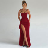 Celine™ | Robe longue formelle élégante avec dos ouvert