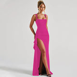 Celine™ | Robe longue formelle élégante avec dos ouvert