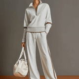 Marietta – Blouse et pantalon à jambes larges