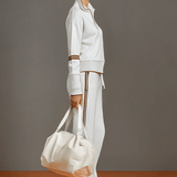 Marietta – Blouse et pantalon à jambes larges