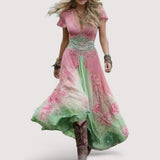 Viviane™ | Robe Fleurie Fluide