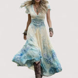 Viviane™ | Robe Fleurie Fluide