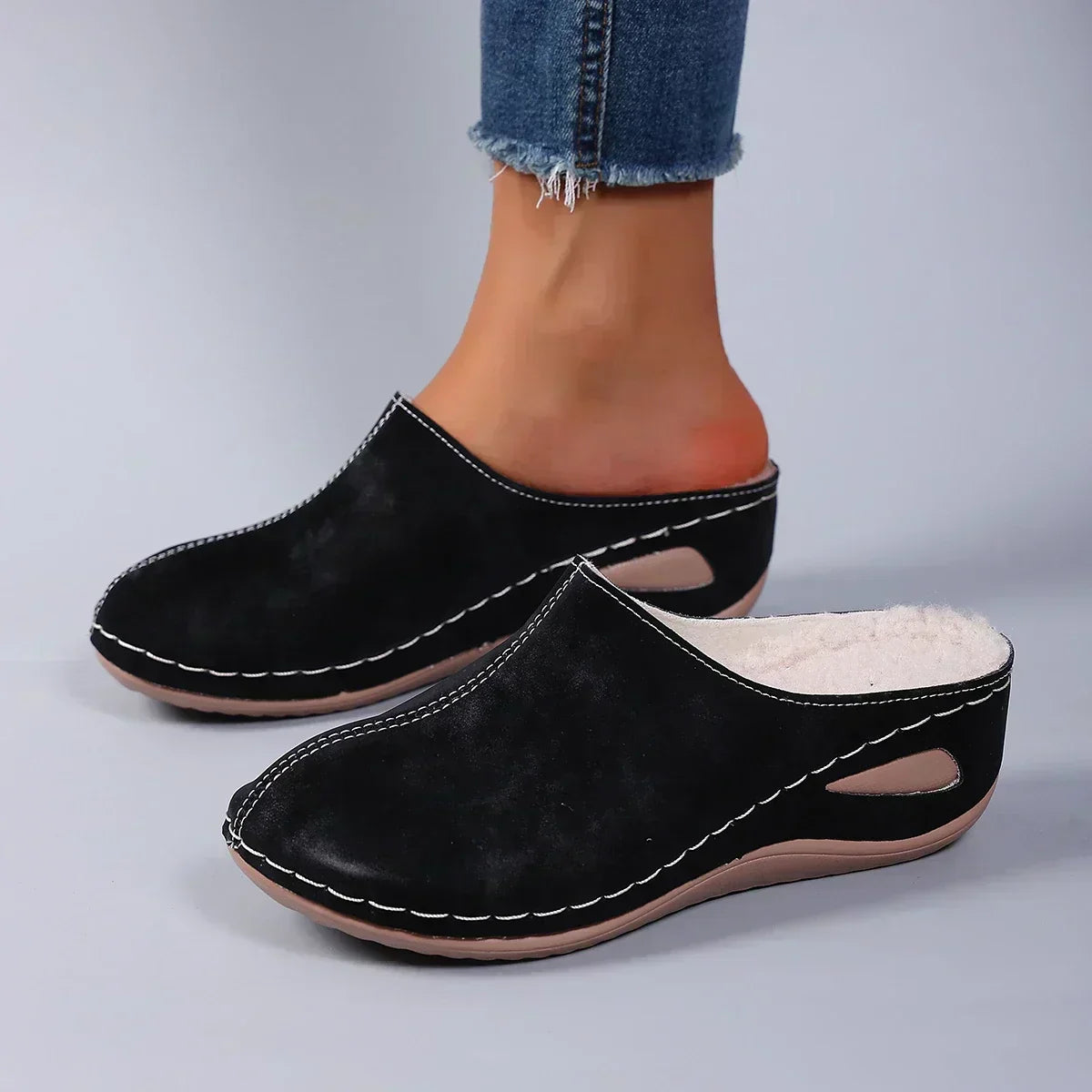 Liisa™ | Chaussons orthopédiques en polaire