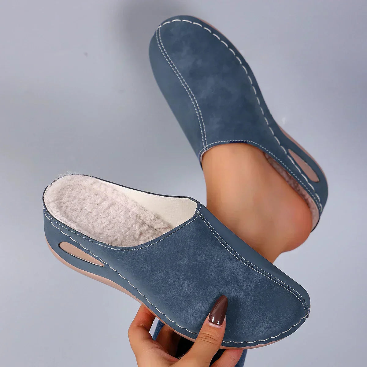 Liisa™ | Chaussons orthopédiques en polaire