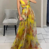 Giselle™ | Robe maxi en fleurs enchanteur