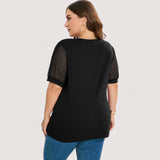 Ilse™ | Blouse transparente à col en V