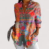 Annika™ | Blouse colorée avec imprimé