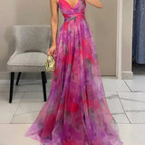 Giselle™ | Robe maxi en fleurs enchanteur